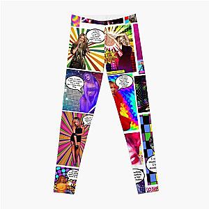 Kylie Minogue Goes Pow WOW Disco Edition Leggings