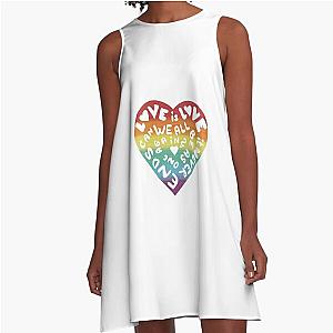 Kylie Minogue Pride Disco Say something heart A-Line Dress