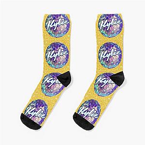 Kylie Minogue - Christmas Logo Print Socks