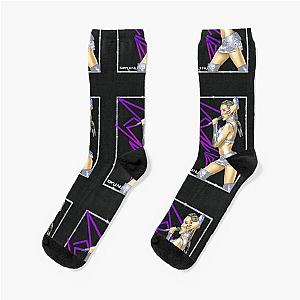 Kylie Minogue Silvanemesis 14T Socks