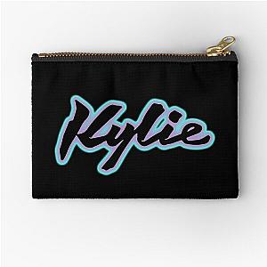 Kylie Minogue - 2020 Logo - Purple and Cyan Pastel Zipper Pouch