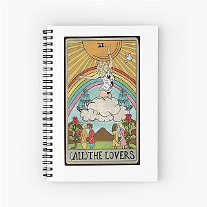 Kylie Minogue (All) The Lovers Tarot Card Spiral Notebook