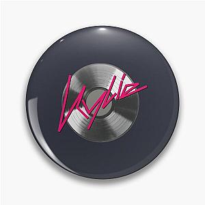 Kylie Minogue  record silver Pin