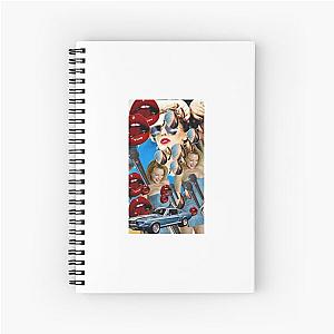 kylie minogue collage Spiral Notebook