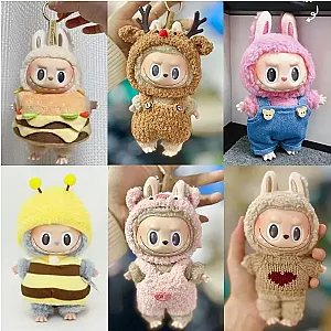 Clothes Only 15cm Pendant Blind Box Macaron Cloth Labubu