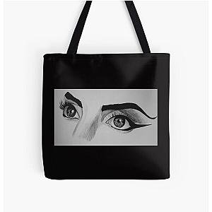 Lady Gaga Telephone Eyes All Over Print Tote Bag RB2407