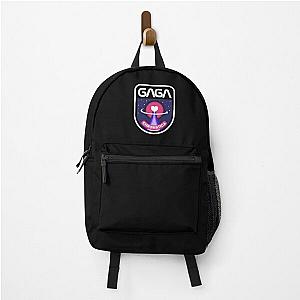 Lady Gaga Chromatica Mission (White on Black) Backpack RB2407