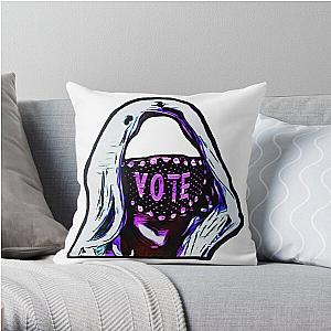 Lady Gaga Vote Throw Pillow RB2407