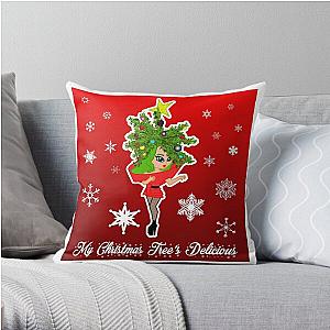 Lady GaGa "Christmas Tree" Throw Pillow RB2407