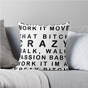 Lady Gaga Bad Romance Throw Pillow RB2407