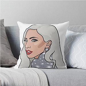 Lady gaga Throw Pillow RB2407