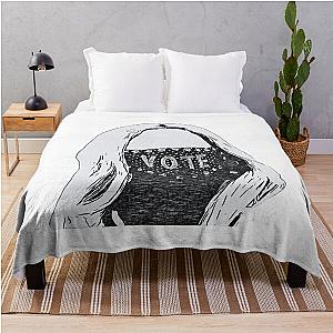 Lady Gaga Vote Throw Blanket RB2407