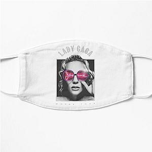 lady gaga poker face Flat Mask RB2407