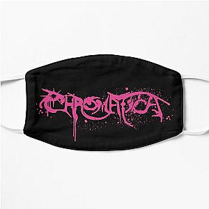 Lady Gaga Chromatica Logo (Pink Spray Paint on Black) Flat Mask RB2407