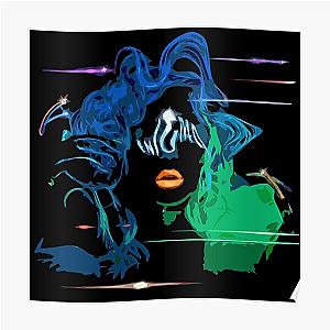 Enigma Lady Gaga Poster RB2407