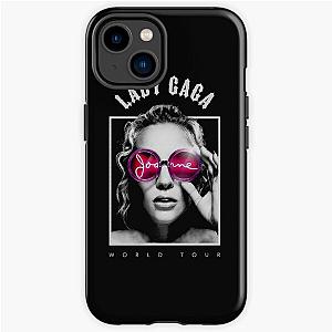 Lady Gaga Joanne World Tour B&amp;W, Lady Gaga T Shirt iPhone Tough Case RB2407