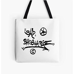 SAID LA POLICE All Over Print Tote Bag