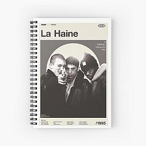 La Haine Old Movie Spiral Notebook