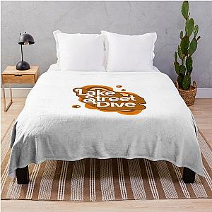 Lake Street Dive Orange Throw Blanket