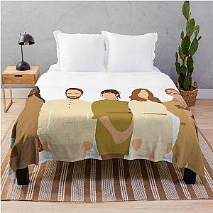 Lake Street Dive Outline Throw Blanket