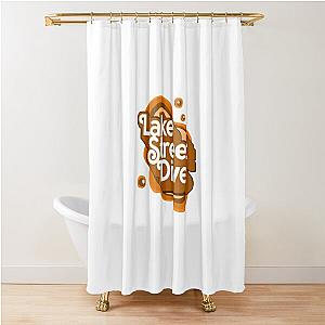 Lake Street Dive Orange Shower Curtain