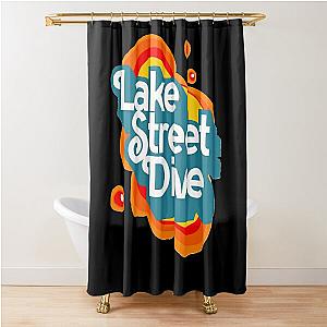 Lake Street Dive Retro  Shower Curtain