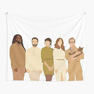 Lake Street Dive Outline Tapestry