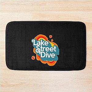 Lake Street Dive Retro  Sticker Bath Mat