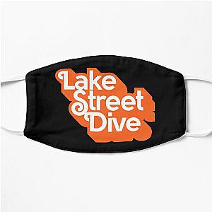 lake street dive orange font  Flat Mask