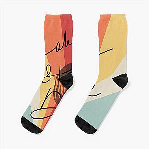 lake street dive retro  Socks