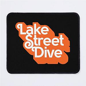 lake street dive orange font  Mouse Pad