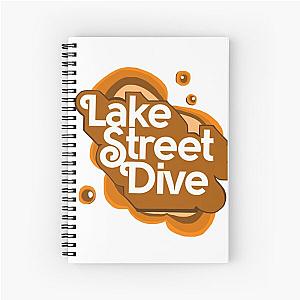 Lake Street Dive Orange Spiral Notebook