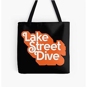 lake street dive orange font  All Over Print Tote Bag