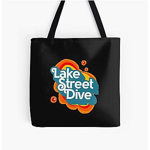 Lake Street Dive Retro  Sticker All Over Print Tote Bag