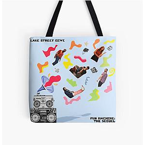 Fun Machine The Sequel Lake Street Dive All Over Print Tote Bag