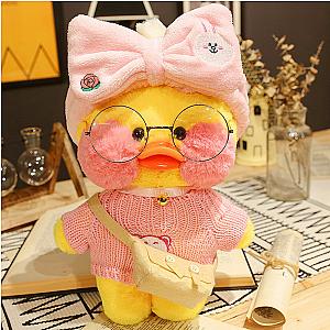 30cm Yellow White Lalafanfan Duck Soft Toy Plush