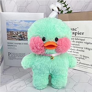 30cm Green Lalafanfan Duck Without Clothes With Bell Plush