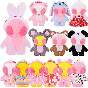 Lalafanfan Duck 30cm Lalafanfan Cute Animal Clothes Set