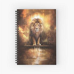 The Lion of Judah and the Lamb of God Spiral Notebook