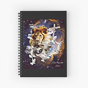 Lion of Judah Lamb of God Spiral Notebook