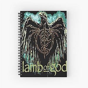 LOG 1 lamb of god  Spiral Notebook