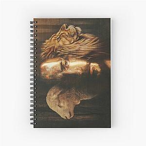 Jesus and the Lamb of God and the Lion of Judah Spiral Notebook