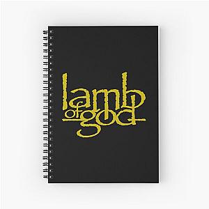 Lamb of God - Golden Spiral Notebook