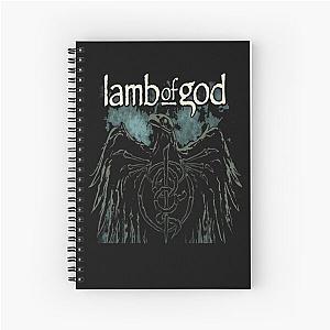 For Men Women Lamb Of God Retro Vintage Spiral Notebook