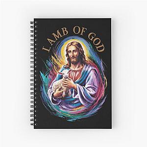 Lamb of God Jesus Spiral Notebook