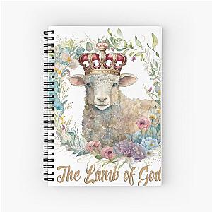 The Lamb of God Spiral Notebook