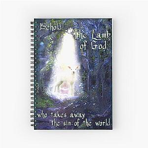 The Lamb of God (John 1:29) Spiral Notebook