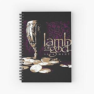 Lamb Of God Band Spiral Notebook