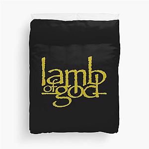 Lamb of God - Golden Duvet Cover