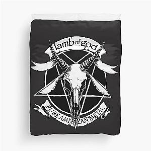 Best Logo Metal Rock Band Lamb Of God Gajiumr Duvet Cover